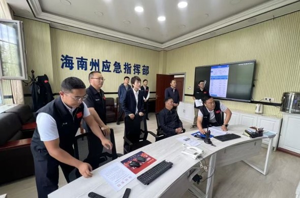 吕刚督导防汛工作并看望慰问防汛值守人员