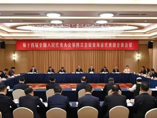 青海代表团举行第一次全体会议